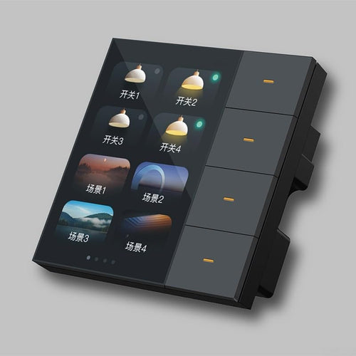 3.5 Inch Smart Wall Switch (black)