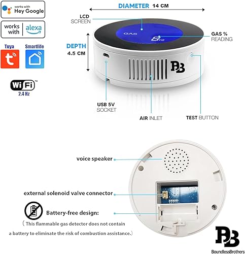 Natural Gas Sensor | Detects Leaks and Sends Alerts