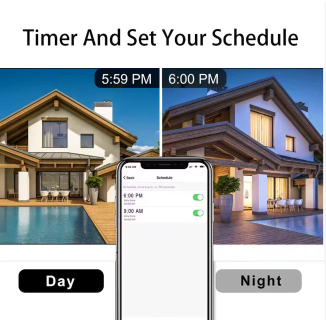 Smart WiFi Touch Wall Switch 3 Gang – US Standard, Black Tempered Glass with Gold Aluminum Frame, Works with Tuya & Smart Life, Compatible with Alexa & Google Home, 10A 220V